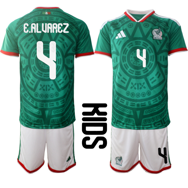 Youth Mexico home #1 style 2026 World Cup Soccer jersey
